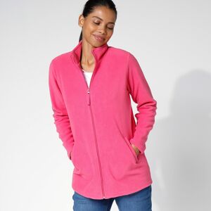 Veste Polaire Zippée Manches Longues - Femme Rose 52