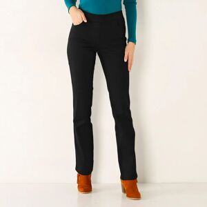 Pantalon droit ultra confort taille elastiquee - BlancheporteVoici un pantalon pense pour vous assurer un confort parfait ! Dote d'une ceinture elastiquee, il s'enfile facilement et epouse la silhouette en douceur. Il sera parfait au quotidien avec vos 