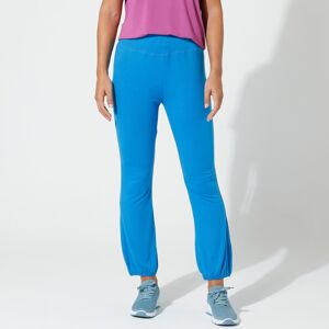 Pantalon blousant ultra souple - BlancheporteLe confort s'invite chez vous avec ce pantalon blousant en jersey. Grâce à sa matière ultra souple, sa ceinture élastiquée et sa longueur idéale, vous bénéficiez d'une aisance maximale dans tous vos mouvements. Publicité