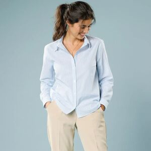 Chemise rayée, spéciale petites - BlancheporteL'intemporelle chemise rayée enfin à votre hauteur ! Ni trop longue, ni trop courte, juste parfaite, elle a été pensée du buste aux manches pour vous offrir un perfect fit. Vite, on la glisse dans son panier ! - Publicité