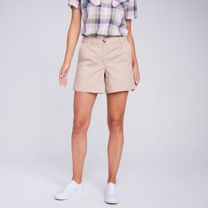 Blancheporte Short Chino, Coton Stretch - Femme Beige 38