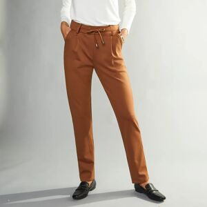 Pantalon chino uni, maille milano - BlancheporteVoici l'élégance faite pantalon ! En maille milano, il offre une allure impeccable tout en procurant un confort inégalable... Parfait pour rehausser vos tee-shirts casual, il se fera actuel avec une blouse d - Publicité