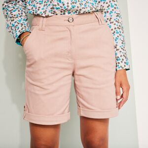 Bermuda uni longueur ajustable - BlancheporteDévoilez vos jolies gambettes avec ce bermuda à la longueur réglable, confectionné dans un coton stretch au toucher peau de pêche. Il se mariera à ravir avec nos tops de saison.50Beige - Publicité