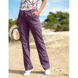 Pantalon battle retroussable - BlancheporteBien dans la tendance, avec ses poches battle, ce pantalon sera parfait accompagne d'un tee-shirt et d'un gilet. Son petit plus, des pattes boutonnees pour ajuster la longueur selon vos envies en pantalon ou pant