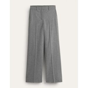 Pantalon Westbourne en laine Femme Boden, GRY 32 Petite - Publicité