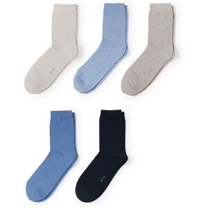 C&A Lot de 5 paires-chaussettes, Beige, Taille: 39-42 - Publicité