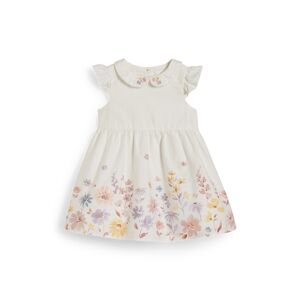 C&A Robe bébé-à fleurs, Blanc, Taille: 6M - Publicité