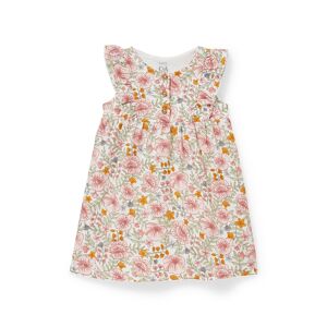 C&A Robe pour bébé-à fleurs, Blanc, Taille: 9M - Publicité