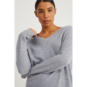 C&A Pullover en cachemire, Gris, Taille: XS