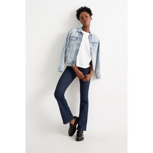 C&A Jean bootcut-mid waist-LYCRA®, Bleu, Taille: 38 - Publicité