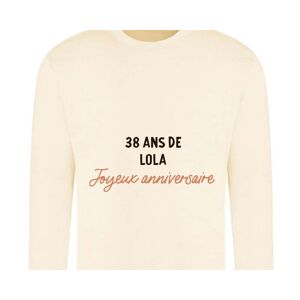 Cadeaux.com Sweat message personnalisable femme 38 ans