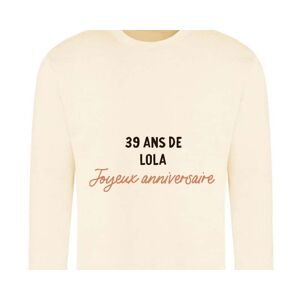 Cadeaux.com Sweat message personnalisable femme 39 ans