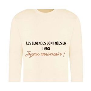 Cadeaux.com Sweat message generique femme nee en 1959