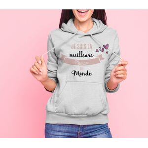 Cadeaux.com Sweat personnalisé femme - Meilleure du monde - Publicité