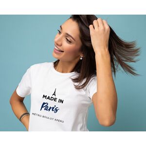 Cadeaux.com Tee shirt personnalise femme - Made In Paris