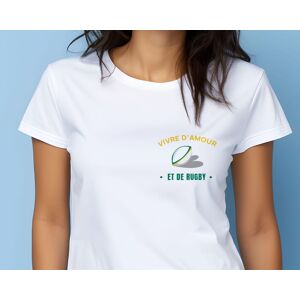 Cadeaux.com Tee shirt personnalise femme - Passion Rugby