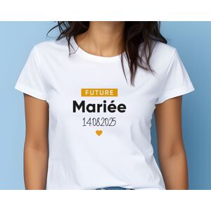 Cadeaux.com Tee shirt personnalise femme - Future mariee