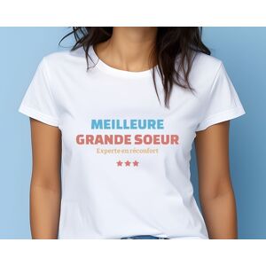Cadeaux.com Tee shirt personnalise femme - Meilleure Grande soeur