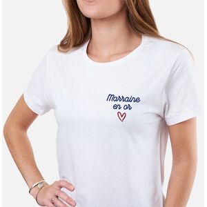 Cadeaux.com Tee shirt personnalisé femme - Brodé - Coeur