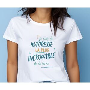 Cadeaux.com T-Shirt femme personnalisé : Maîtresse la plus...