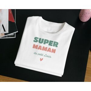 Cadeaux.com Tee shirt personnalise femme - Super Maman