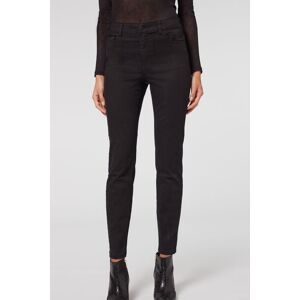 Calzedonia Jean super skinny ultra extensible Femme Noir Taille S / M