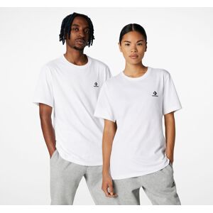 CONS T-shirt à coupe standard Converse Go-To à Star Chevron brodé  White - Publicité
