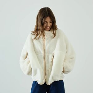 Ugg Jacket Marlene Sherpa ecru m femme