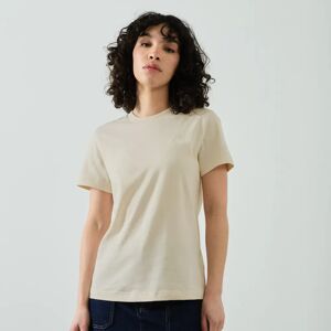 New Balance Tee Shirt Small Logo Essentials beige xs femme