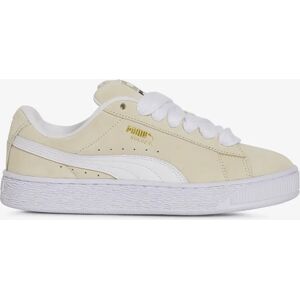 Puma Suede Xl beige/blanc 39 femme - Publicité