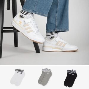 Adidas Originals Chaussettes X3 Ankle Trefoil noir/multicolore 39/42 femme