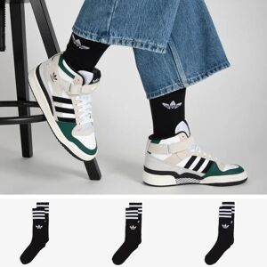 Adidas Originals Chaussettes X3 Crew Trefoil noir 39/42 femme