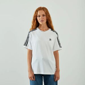 Adidas Originals Tee Shirt Adicolor 3 Stripes blanc m femme