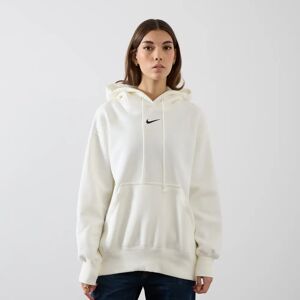 Nike Hoodie Phoenix Long Oversized ecru l femme