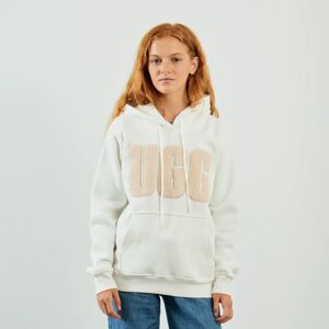 Ugg Hoodie Logo Sherpa ecru/beige m femme