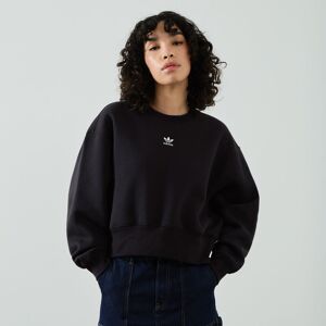 Adidas Originals Sweat Crew Central Logo noir xs femme