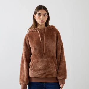 Ugg Hoodie Full Sherpa marron xs femme