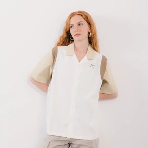 Jordan Shirt Oversize Flight Essential ecru/marron xs femme