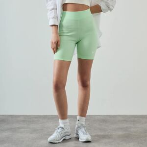 Nike Short Biker Swoosh vert/blanc s femme - Publicité