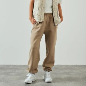 Champion Pant Jogger Monochrome Logo taupe l femme