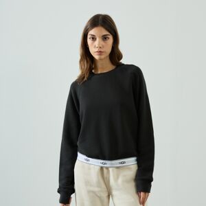 Ugg Sweat Nena Logo Tape noir m femme