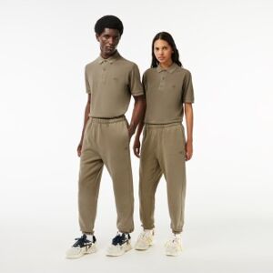 Lacoste unisex. XH3451_S3I Bas de surv?tement Jogger polaire vert (S), Casuel, Coton - Publicité