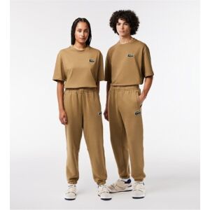 Lacoste unisex. XH0075_SIX Bas de survêtement Jogger Plush marron (S), Casuel, Coton, Durable - Publicité