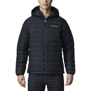 Columbia pour homme. 1693931010 Veste Powder Lite à capuche noire /Omni-Heat/ (XL), Casuel, Outdoor, Polyester, De plein air - Publicité