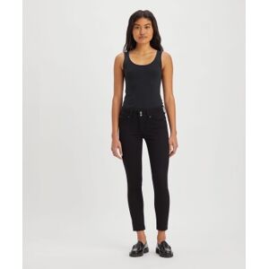 Levi's pour femme. A6215-0000 Jean 711 Double Button Skinny noir (26/28), Casuel, Coton, Denim - Publicité