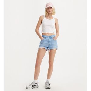 Levi's pour femme. 56327-0086 Short 501 Original blue (30), Bleu, Casuel, Coton, Durable - Publicité