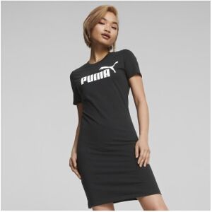 Puma pour femme. 84834901 Essentials - Robe slim noire (S), Casuel, Coton, Manche courte - Publicité