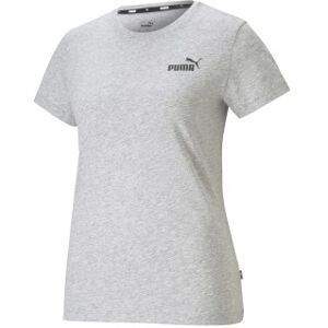 Puma pour femme. 58677604 T-shirt Small Logo gris (L), Casuel, Coton, Manche courte - Publicité