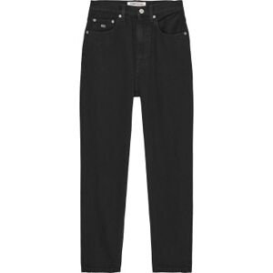 Tommy Jeans pour femme. DW0DW14709 Jean Mom Ultra High Rise noir (26/32), Casuel, Denim, Le coton biologique, Durable - Publicité