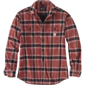 Carhartt Hamilton Fleece Lined chemise Rouge taille : S - Publicité